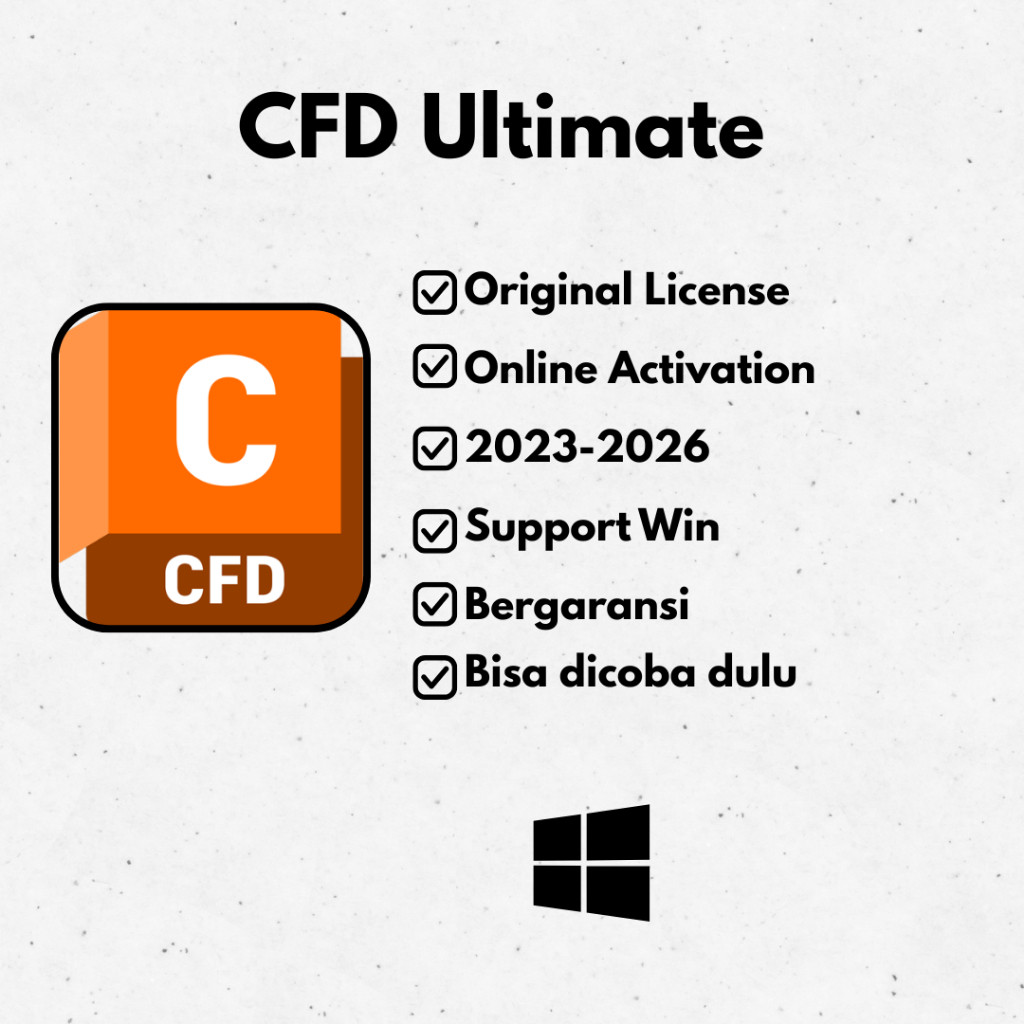 CFD Ultimate Original License 3 Tahun Software