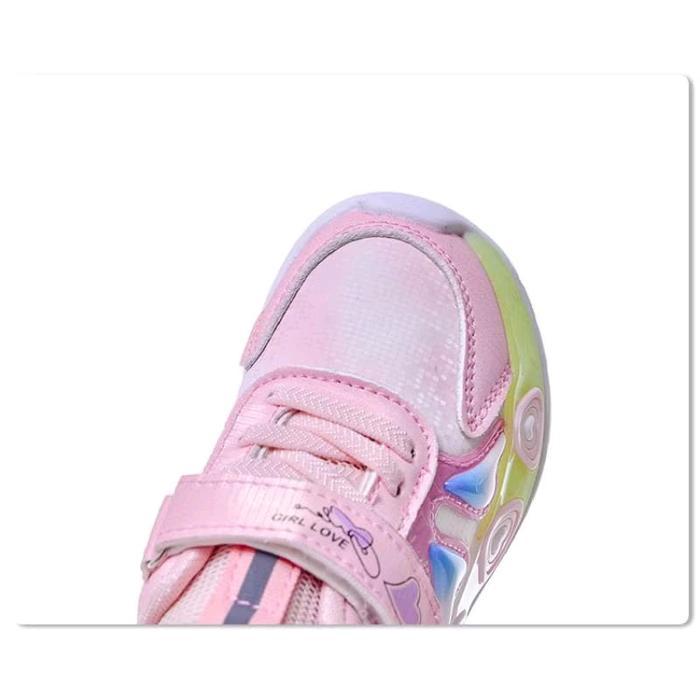 MKI - Sepatu Anak Kuromi LED /Sepatu Anak Perempuan Cewek Fashion/Sepatu Sneakers Anak Perempuan Cas