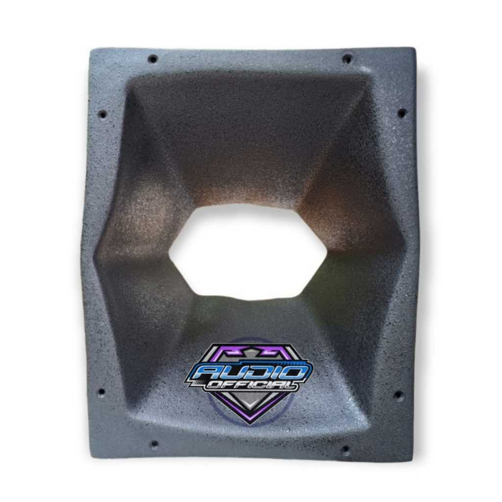 Horn Midel DDS 10'' Ukuran 30x37 / Corong Midle RAMAYANA 10in Untuk Speaker Mid 10 inch Bahan Cor Fi