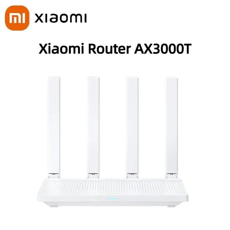 New Xiaomi AX3000T Router IPTV Mesh Networking Gigabit Ethernet Ports Gaming Accelerator Repeater Mo
