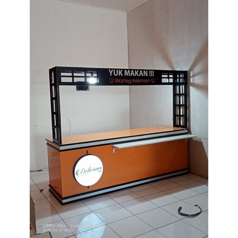 BOOTH KAYU JATI MURAH GEROBAK KAYU JATI MURAH GEROBAK ANGKRINGAN
