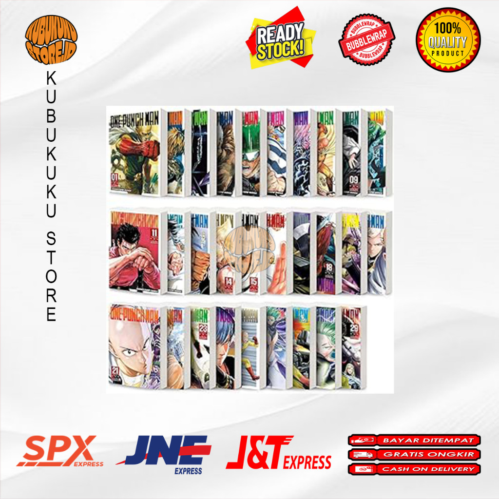 Komik One-Punch Man Volume (1-29) (English)