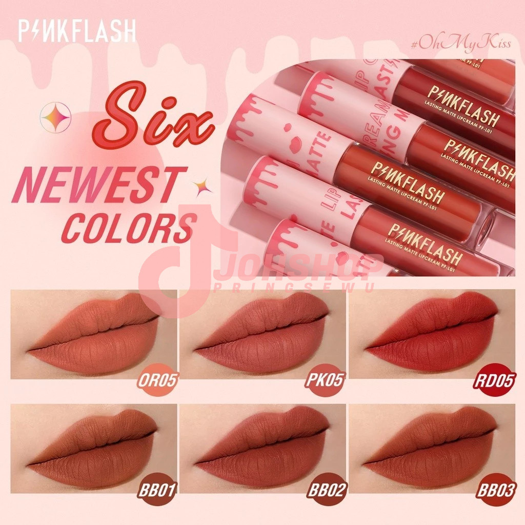 Pinkflash Ohmykiss Lipcream Pinkflash Lip Cream Pinkflash Lip Matte Pinkflash Lipstick Matte Pinkfla