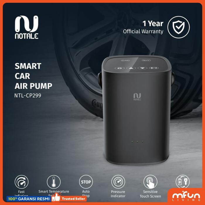 Notale Air Pump Inflator Electric Pompa Ban Mobil Sepeda