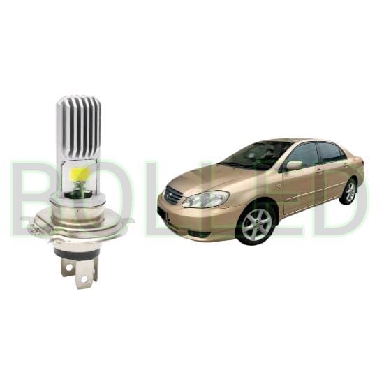 2pcs Lampu Utama LED H4 COB Mobil Toyota corolla Altis gen1 BLD
