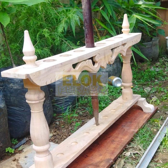 jagrak pusaka / pusaka lubang 7 natural halus