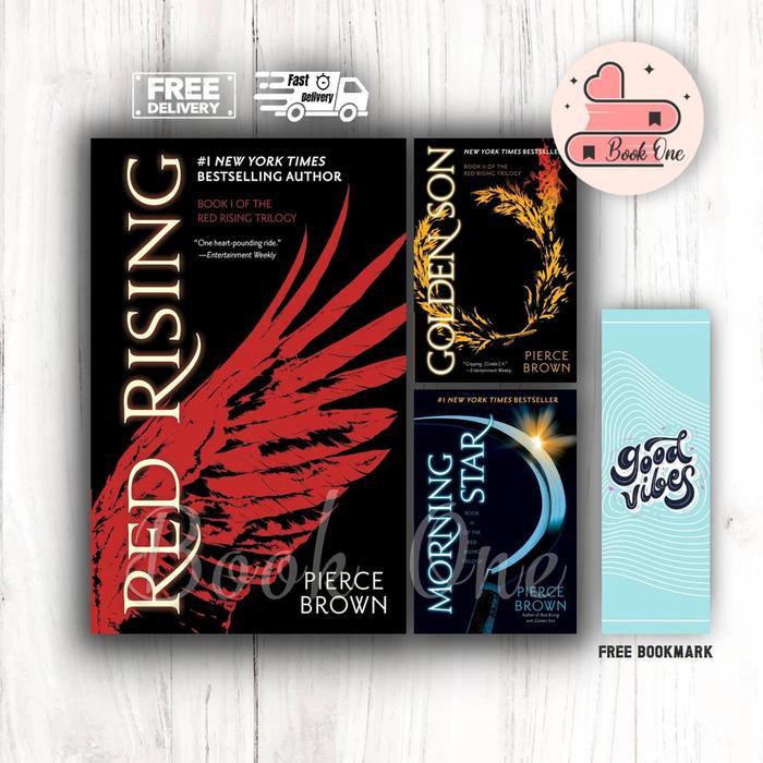 Buku Bahasa Inggris Red Rising | Golden Son | Morning Star | Iron Gold | Dark Age | Light Bringer (R