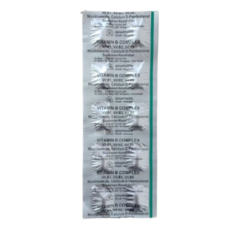 VITAMIN B COMPLEX PER STRIP - FDY