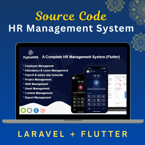 Source Code Aplikasi HRD HRIS Absensi Shift Payroll (Laravel + Flutter)