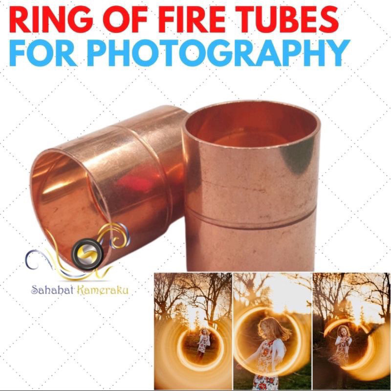 [Sale Promo] 1.1cm Mini Ring of fire tube tubes photography copper for Handphone iPhone Samsung temb
