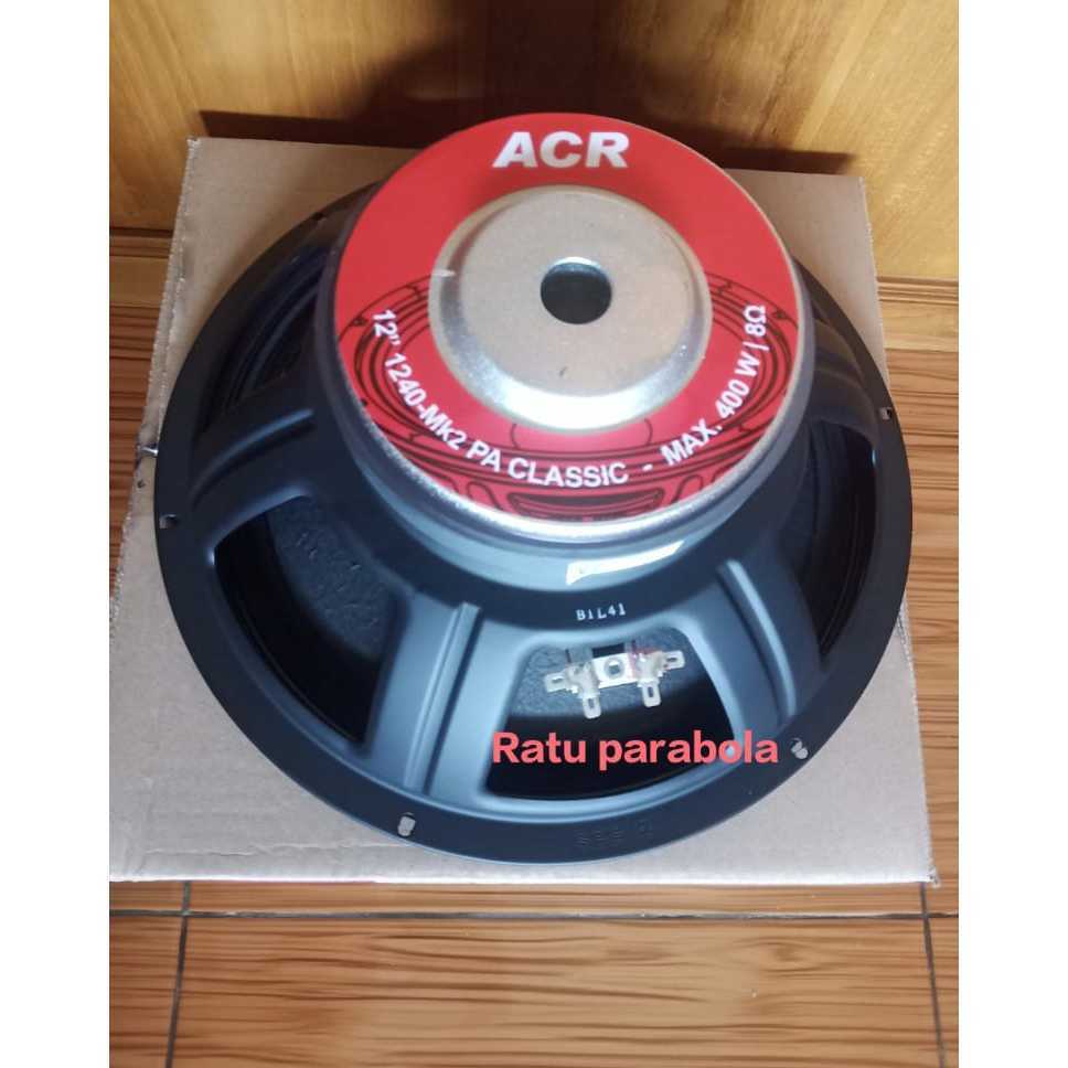SPEAKER ACR 12 INCH 1240 MK2 PA CLASSIC 400 WATT ACR 12"