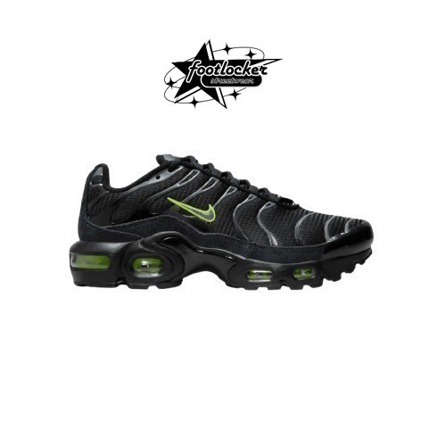 Sneakers Nike Airmax Plus TN Black Volt GS  Original   Unisex