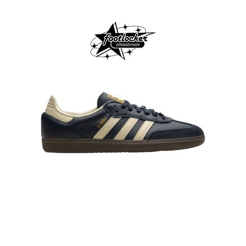 Sepatu Adidas Samba Wales Bonner Collegiate Navy Cream White Yellow  Original   Unisex