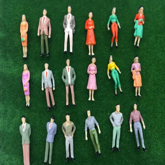 "TNKSYU" - Miniatur Figure Manusia Untuk Maket Dioarama Miniatur - MNOH16 - 1 pc Mainan