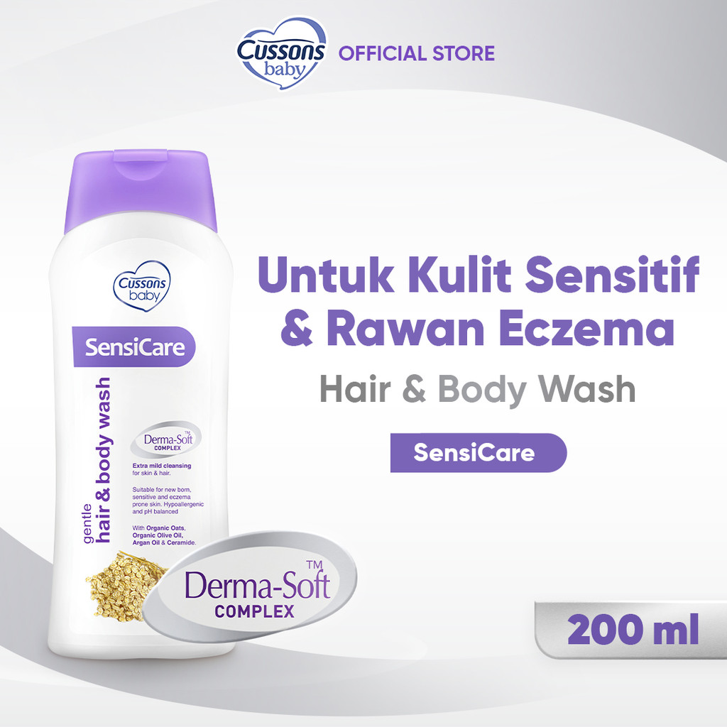 Cussons Baby Sensicare Gentle Hair & Body Wash