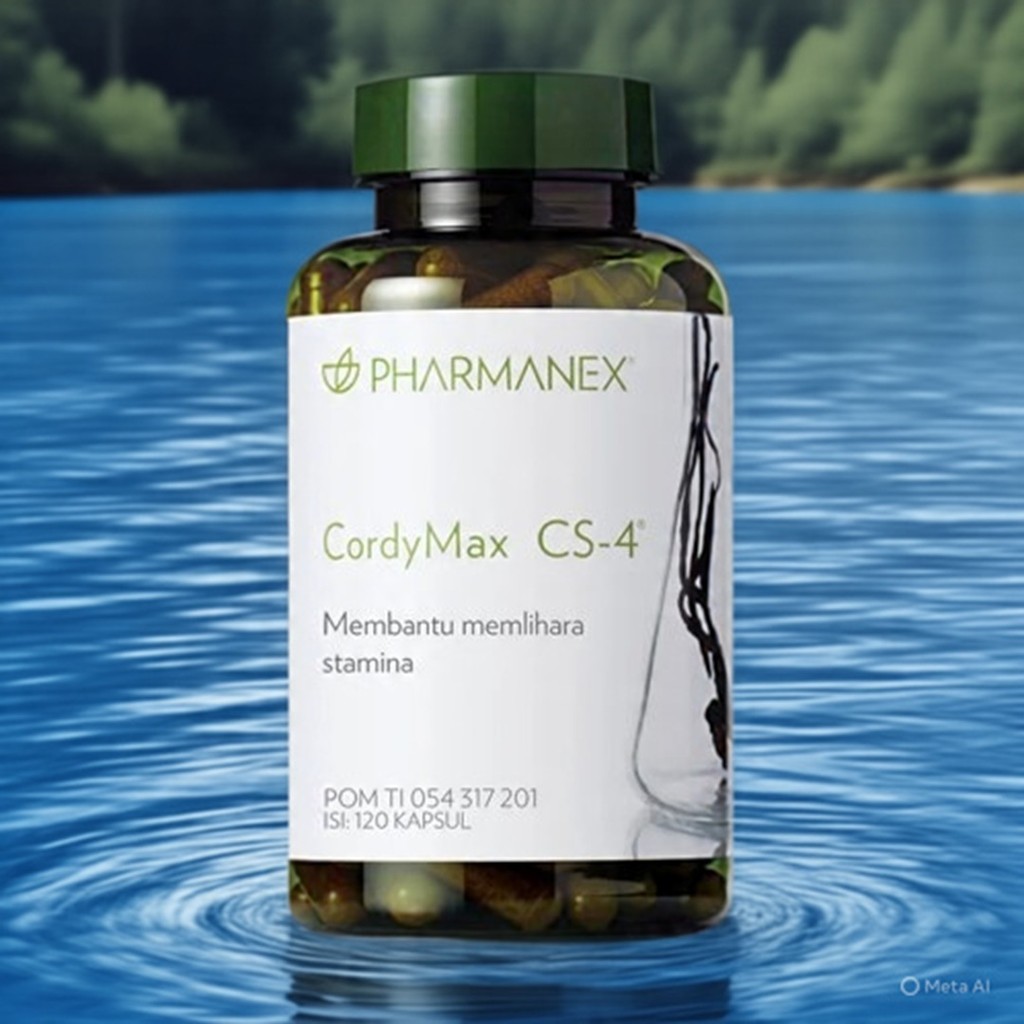 Nu Skin CordyMax Cs4 120 Caps Suplemen Herbal Energi Daya Tahan Tubuh dan Vitalitas