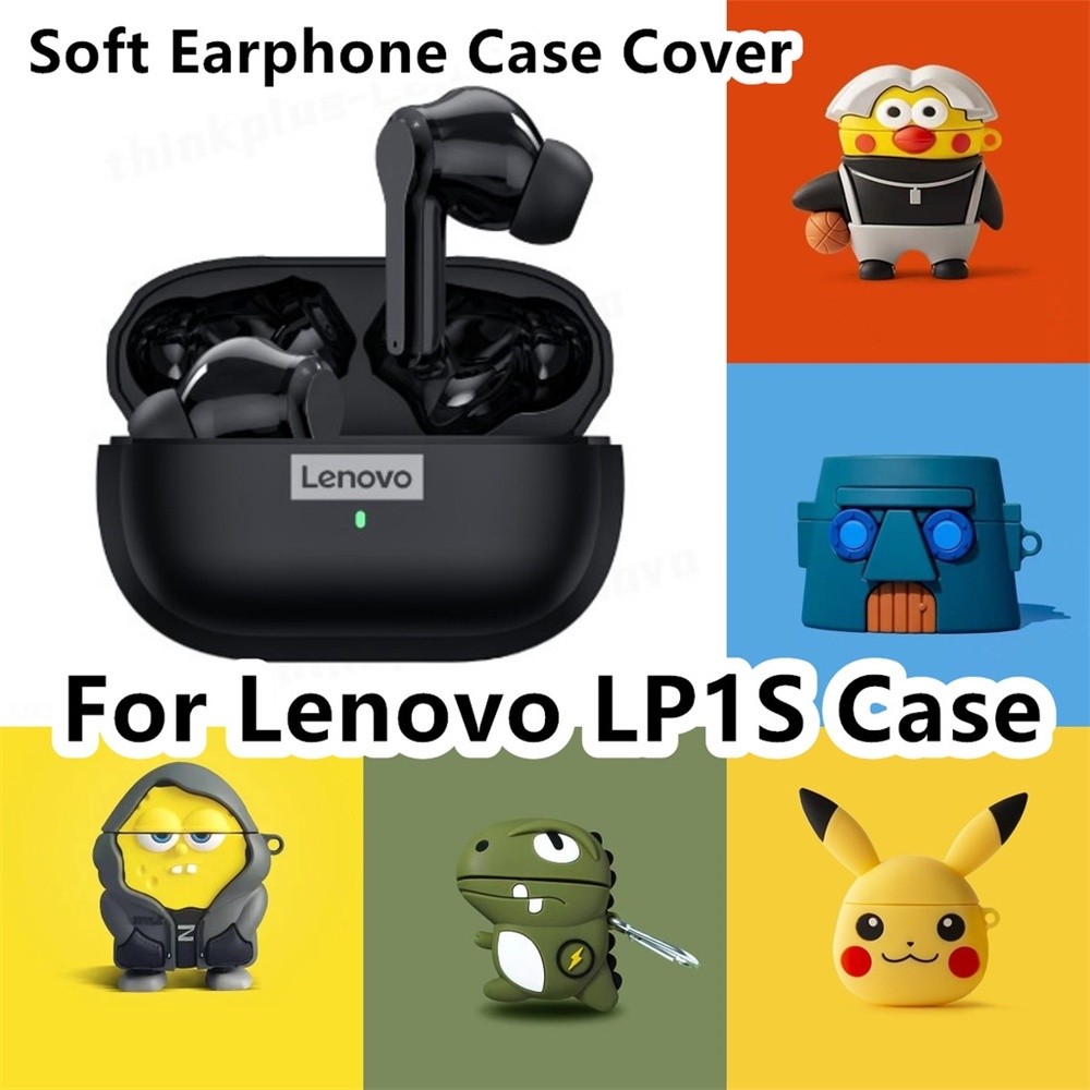 Distinctive Untuk  Lenovo LP1S Case Soft Silikon Earphone Case Kartun