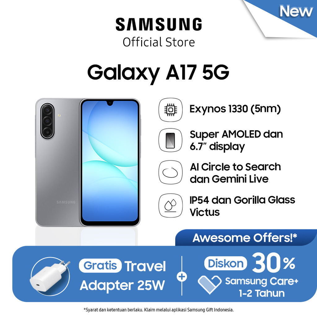 Samsung Galaxy A17 5G 8/256GB - Gray