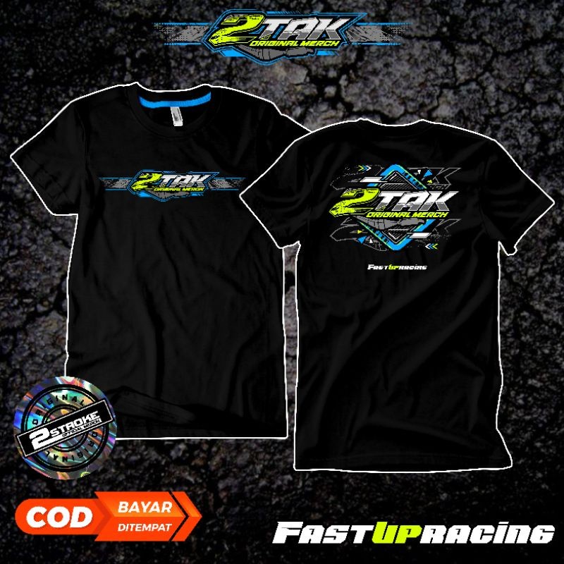 KAOS 2 STROKE | KAOS 2 TAK | KAOS MEKANIK AMATIR | KAOS 2 STROKE ORIGINAL | BAJU RACING ORIGINAL | K