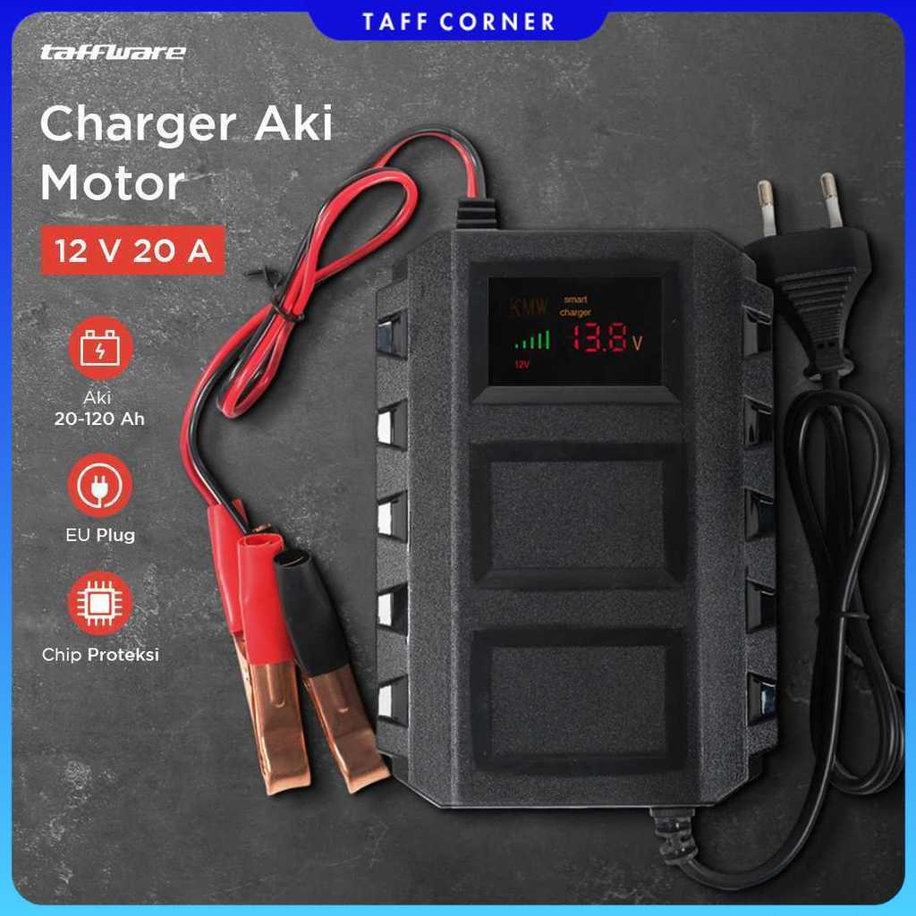 Taffware Charger Aki Mobil Intelligent Battery Charger 12V 20A - KC-20A