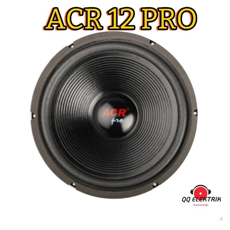 Speaker ACR 12 Inch ACR 30H12SRW38B ACR PRO 160watt ACR ORIGINAL