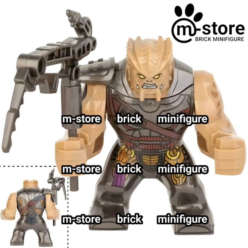 mainan edukasi karakter besar black dwarf black order cull obsidian