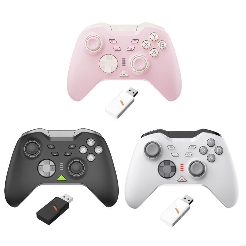 L74A Wireless for PXN P5 Controller with Receiver Remappable Button for PC Hall Joysticks 550mAh Bat