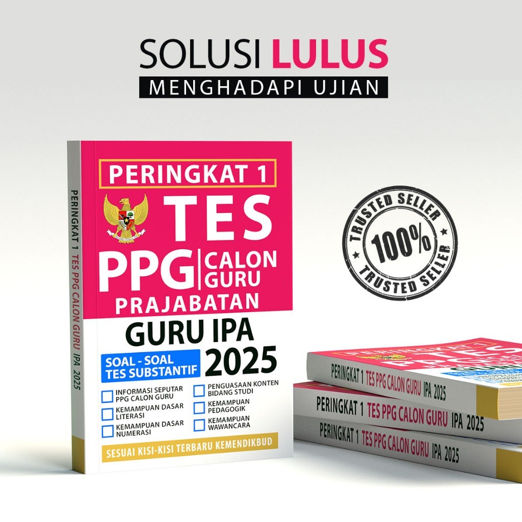 Peringkat 1 TES PPG Prajabatan CALON GURU IPA 2025 / PPG Calon Guru ipa 2025 - Media Eduka