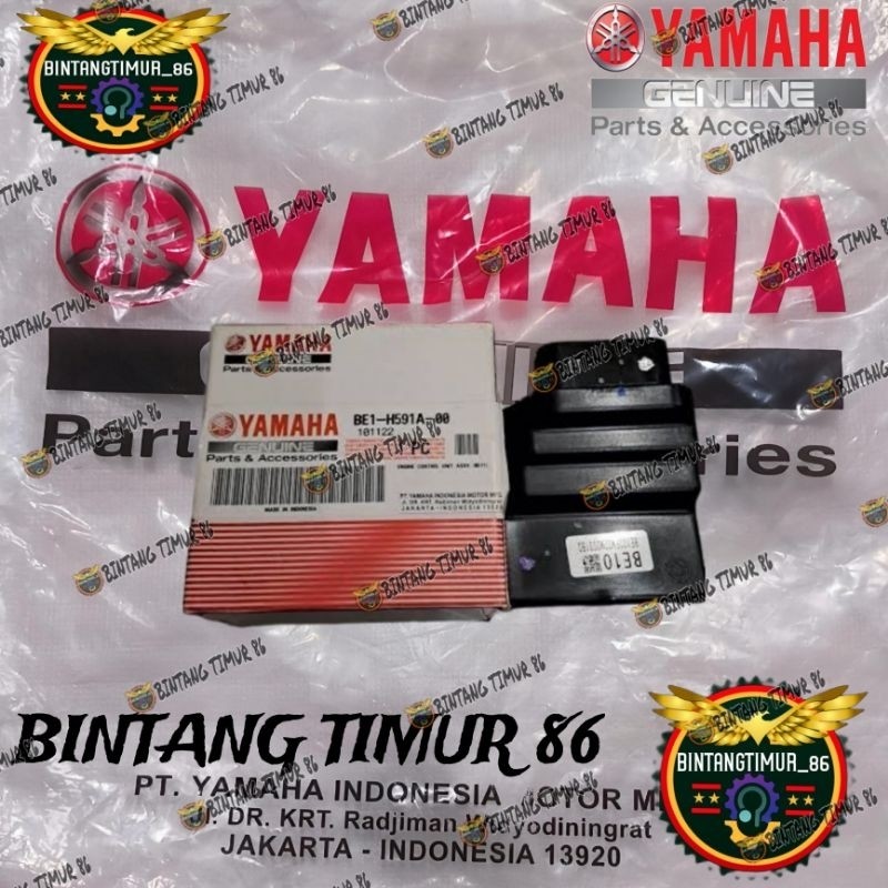 CDI ECU UNIT ASSY AEROX 125 ORIGINAL YGP BE1-H591A-00