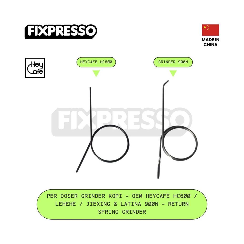 Per Doser Grinder Kopi – Heycafe HC600 / Lehehe / Jiexing & Latina 900N – Return Spring Grinder