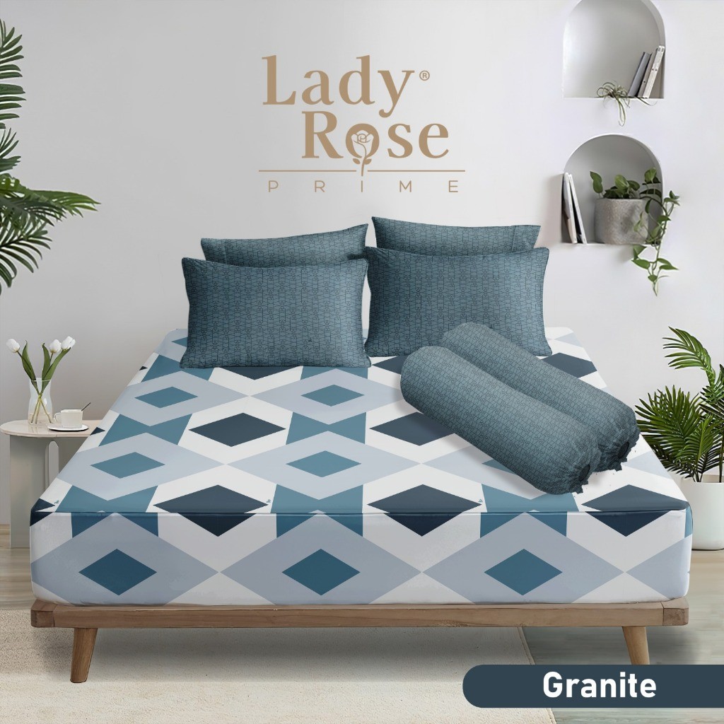 SPREI LADY ROSE PRIME 180x200 tinggi 30 SPREI LADY ROSE KING LADY ROSE SPREI 180x200 SF