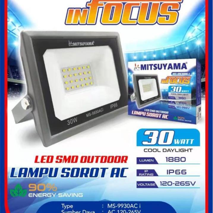 Lampu Sorot LED AC 100 Watt Mitsuyama MS-99100AC inFocus
