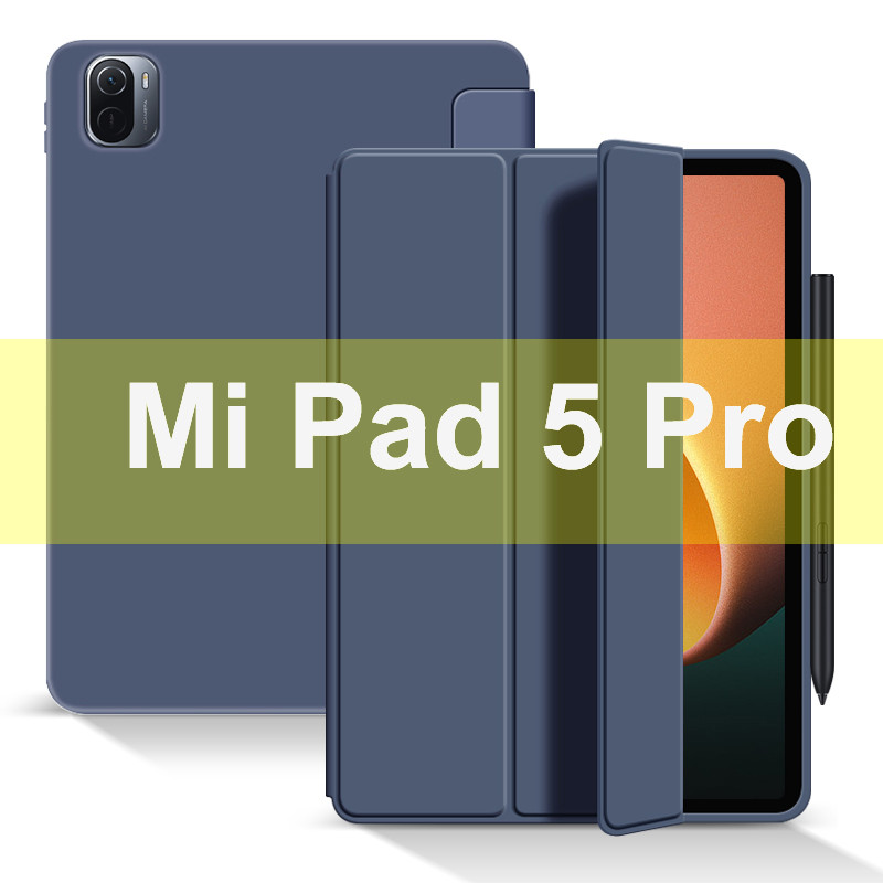 For Xiaomi mi pad 4 plus / pad4 Smart Case tablet silicon PU Leather Flip Cover MIPAD 5 Case Pro 11 