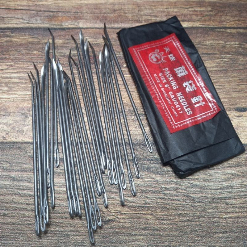 24 JARUM KARUNG/jarum jahit karung/karung goni/alat jahit