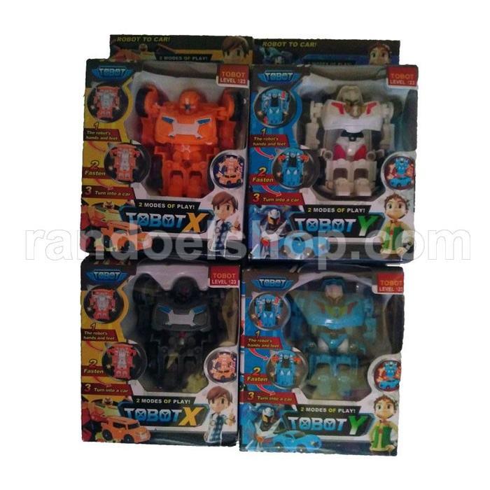 Tobot X KW Mainan Robot Mobil Transformasi Car Robot Kid Toys