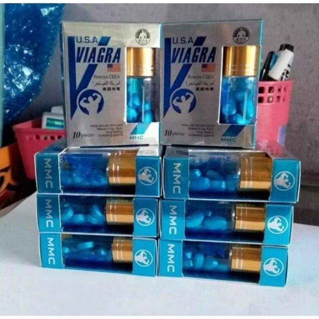 Ready VIAGRA MMC ORIGINAL PIL BIRU IMPORT USA OBAT KUAT PRIA DEWASA