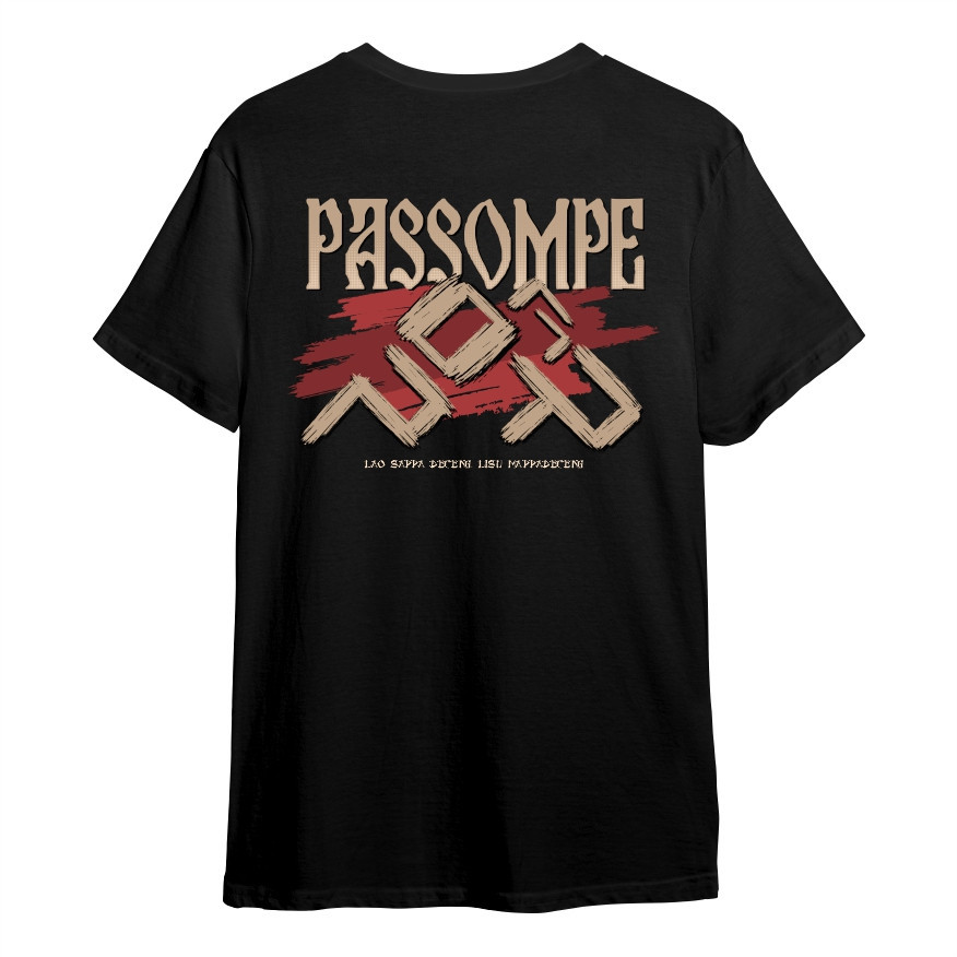 Kaos Passompe Bugis Perantau | 100% Cotton Combed 24s Premium