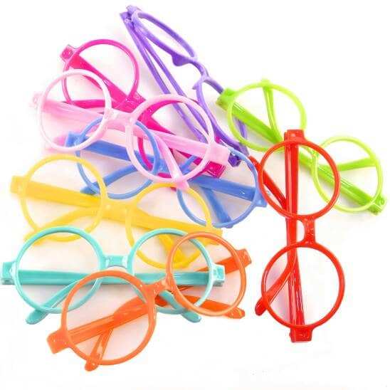 kacamata mainan frame nobi bulat