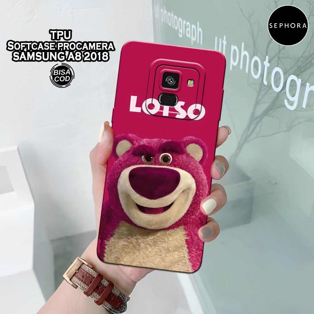 SOFTCASE Samsung Galaxy A7 2018 - Fashion Case Lotso - SOFTCASE Samsung Galaxy A7 2018 - SOFTCASE - 