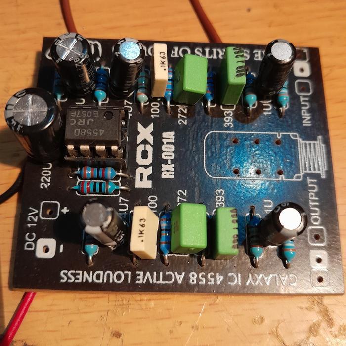 kit galaxy 4558 menambah bass dan treble power amplifier BEST