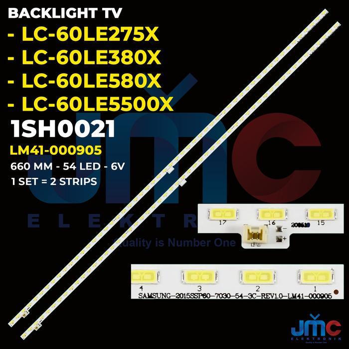 Backlight TV for 60 Inch LC-60LE275X 60LE380X 60LE580X 60LE5500X LM41-000905 Elmatu JMCPart
