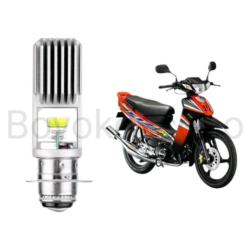 1pcs Lampu depan LED H6 COB motor Yamaha F1z F1ZR Byk