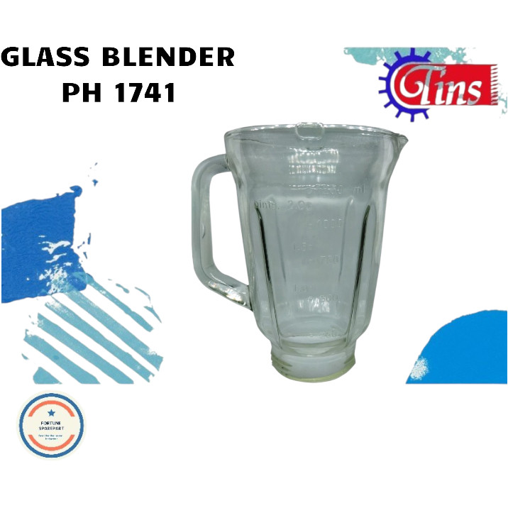 GELAS BLENDER PHILIPS 1741 BLENDER PHILIPS KACA BLENDER JUS BLENDER BUAH SPAREPART BLENDER PHILIPS
