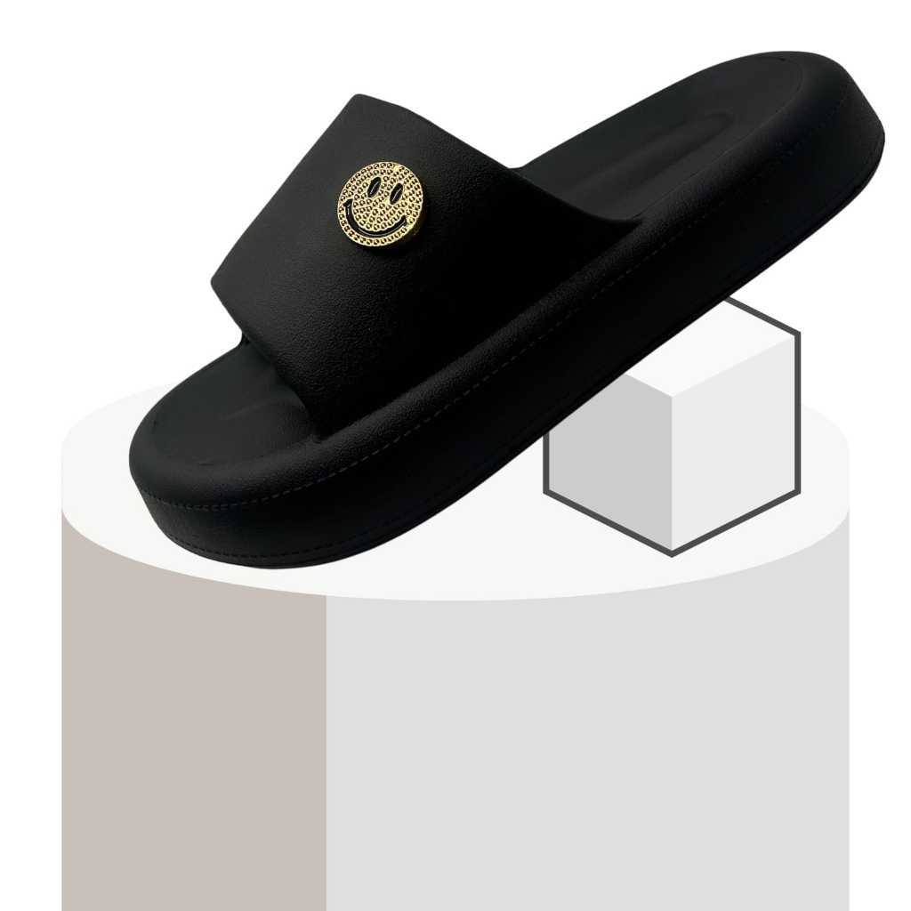 Sandal Selop Sol Tebal Empuk Sandal Santai Wanita Pilihan Aksesoris Beragam Lucu