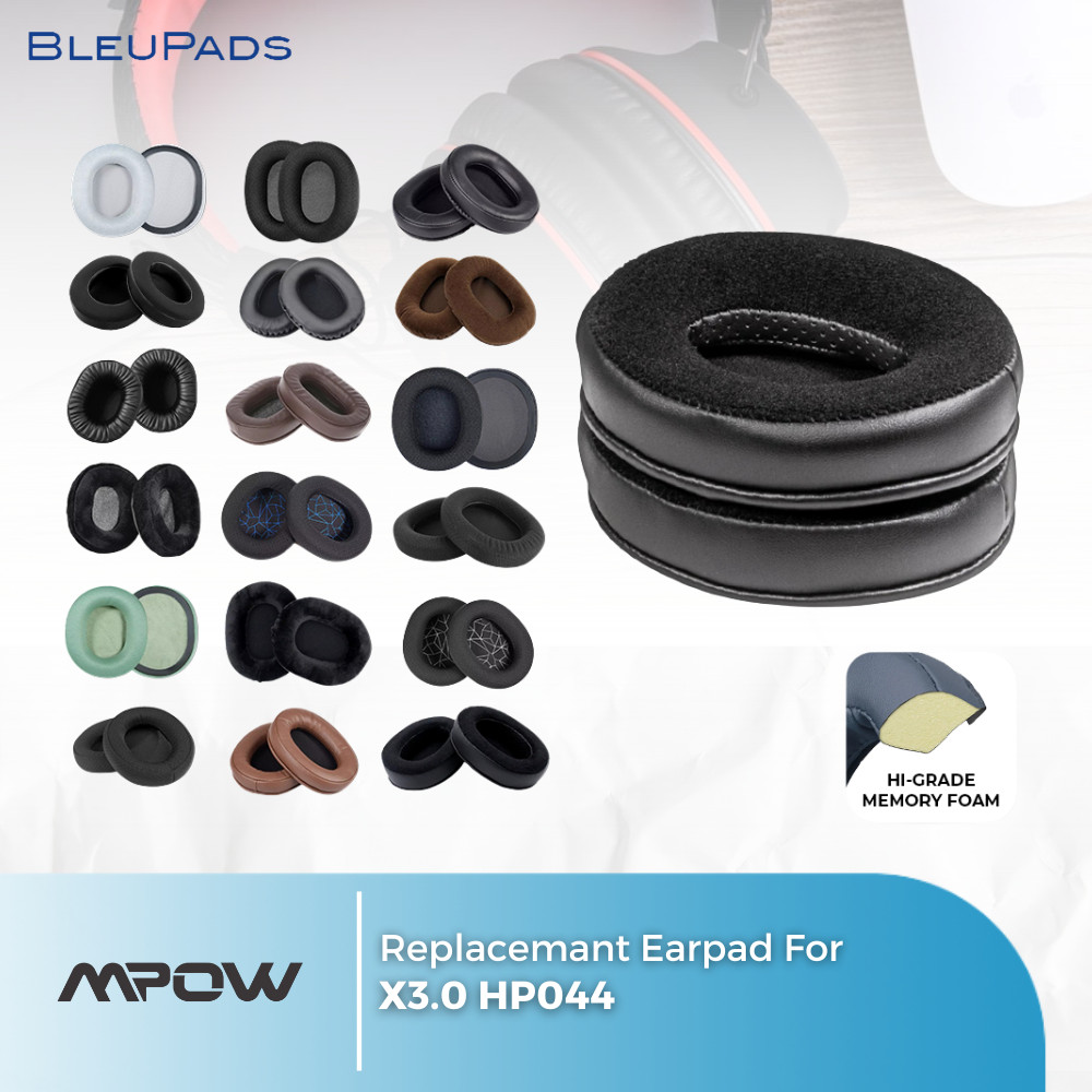 Earpad Earcup Ear Cushion MPOW X3.0 HP044 X 3.0 HD 044 Busa Foam Bantalan Pad