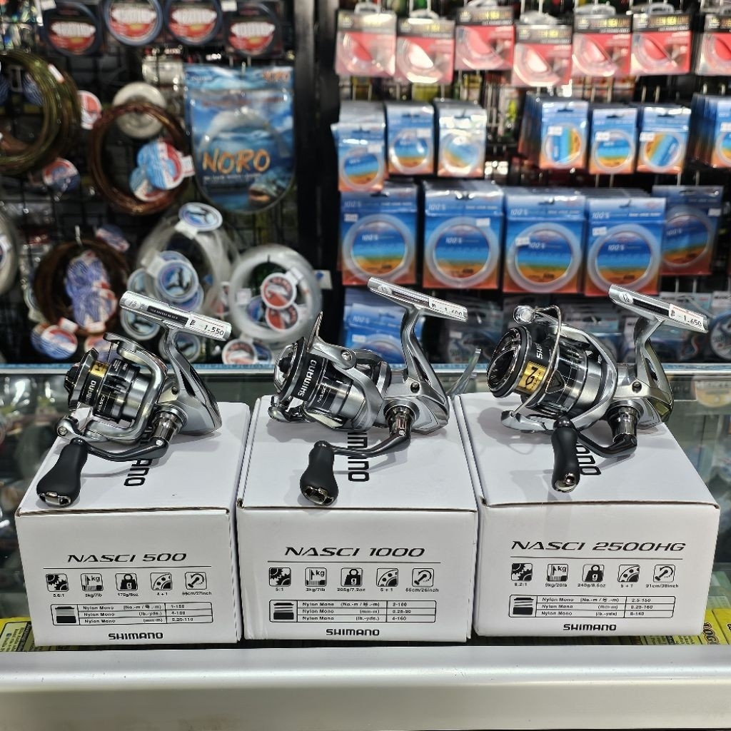 REEL PANCING SHIMANO NASCI 2021 BERGARANSI