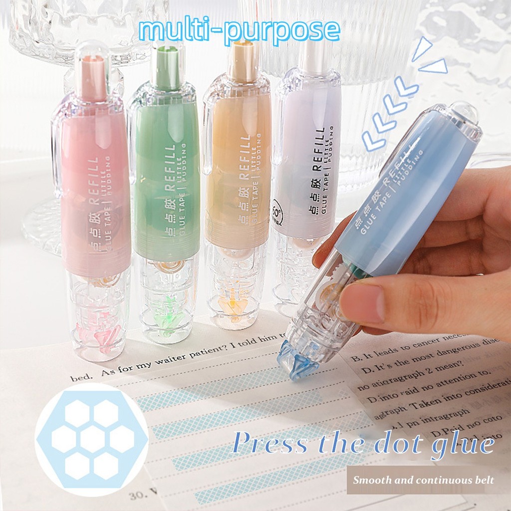 5m*6mm Double Sided Adhesive Dots Glue Double Contact Tape AestheticStationery Scrapbooking Glue Tap