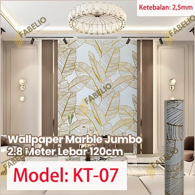 Fabelio Wall Paper Stiker Dinding Marmer / Wallfoam Marmer pvc / Vinyl Marbel Sticker / latar belaka