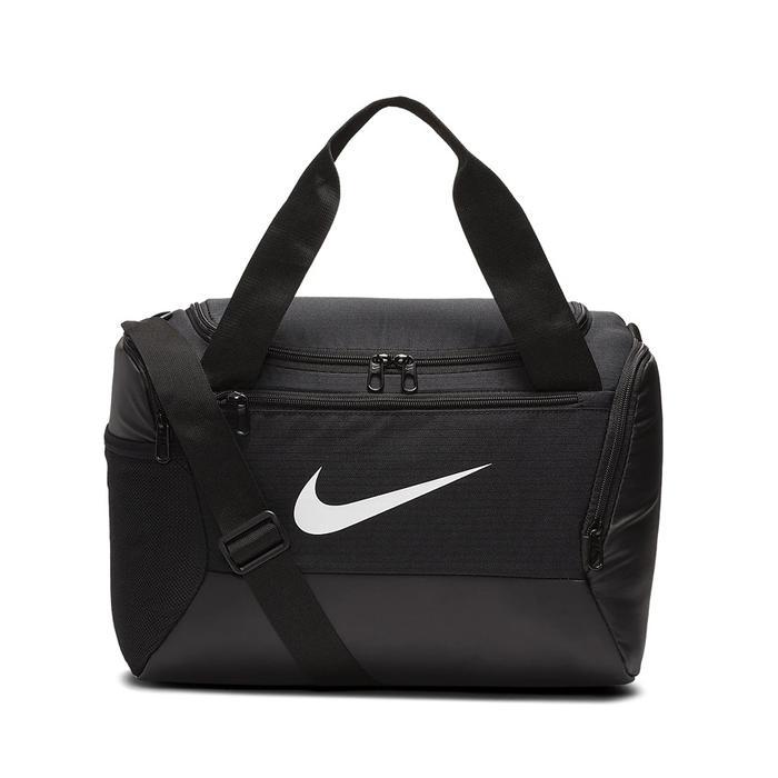 Original Nike Brasilia Duffle Bag, Travel Bag, Gym Bag - Hitam, XS