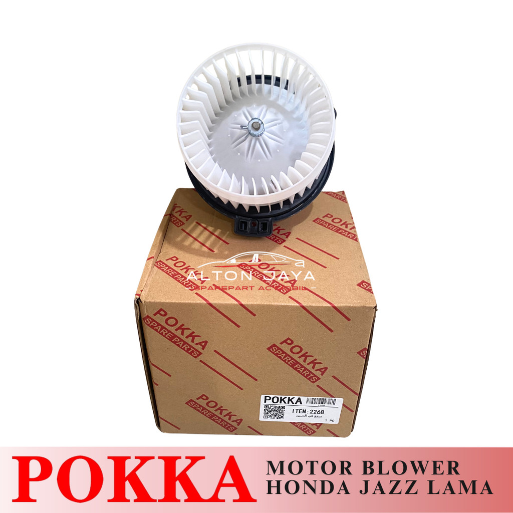 MOTOR BLOWER FAN KIPAS AC MOBIL HONDA JAZZ LAMA CITY LAMA POKKA 2268